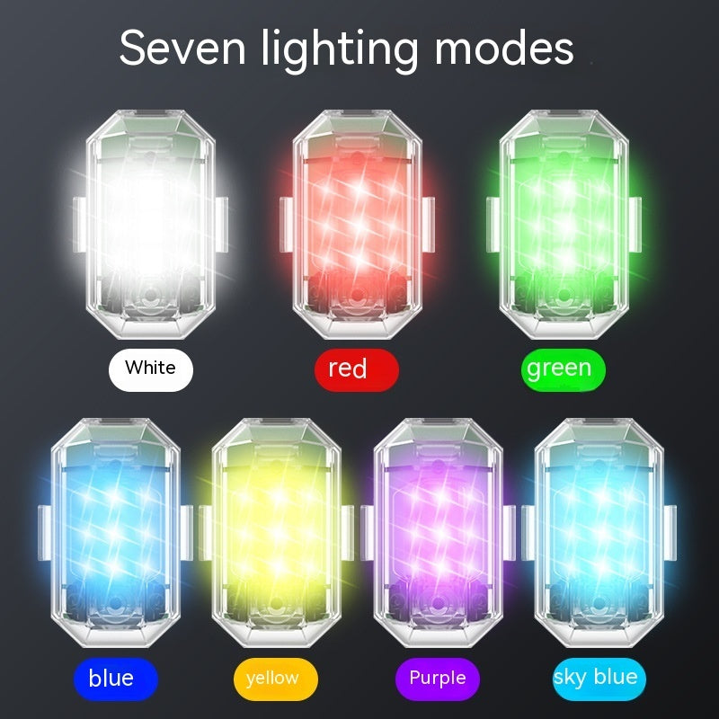 Strobe Light Remote Control Strobe Lamp Car Motorcycle Electric Vehicle Bicycle Modification