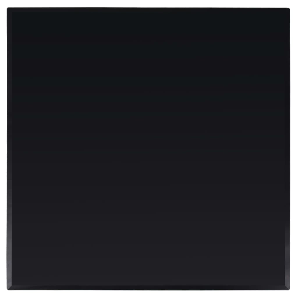 Tischplatte aus gehärtetem Glas Quadratisch 800 x 800 mm