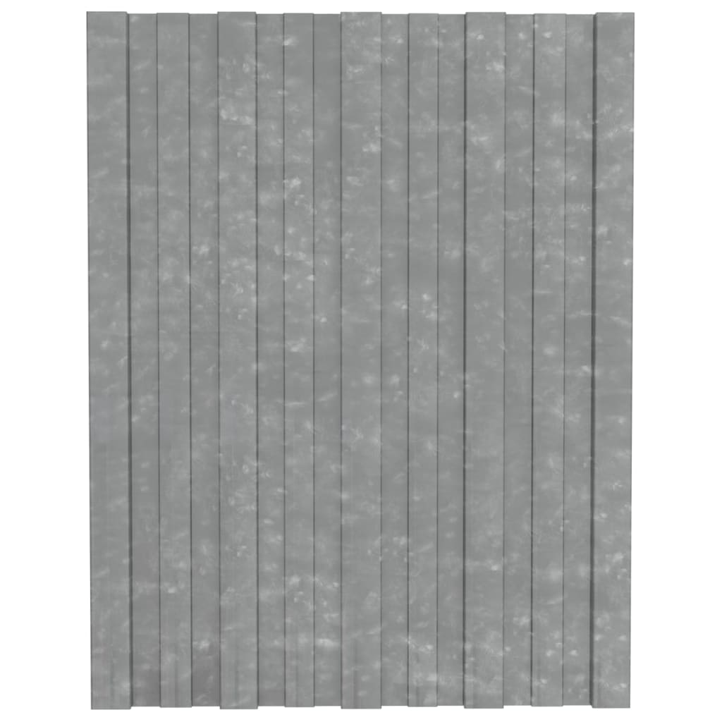 Dachpaneele 36 Stk. Verzinkter Stahl Silbern 60x45 cm