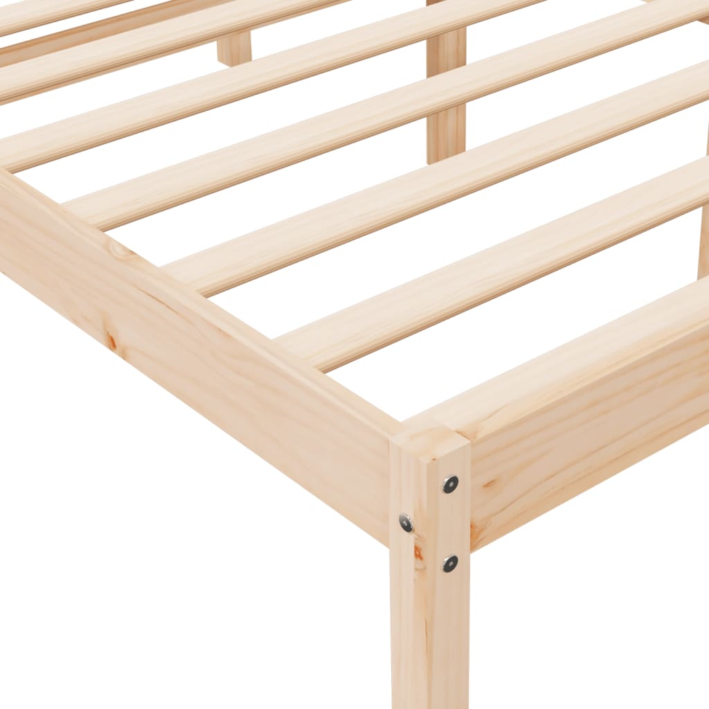 Senior bed 180x200 cm solid pine wood