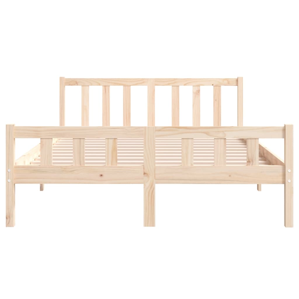 solid wood bed 120x190 cm