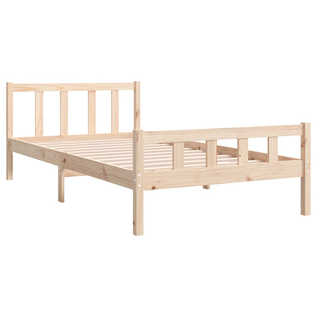 solid wood bed 100x200 cm