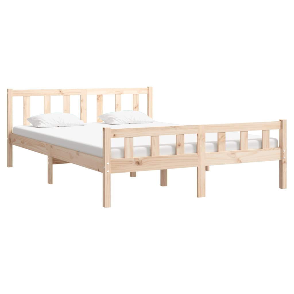 solid wood bed 150x200 cm