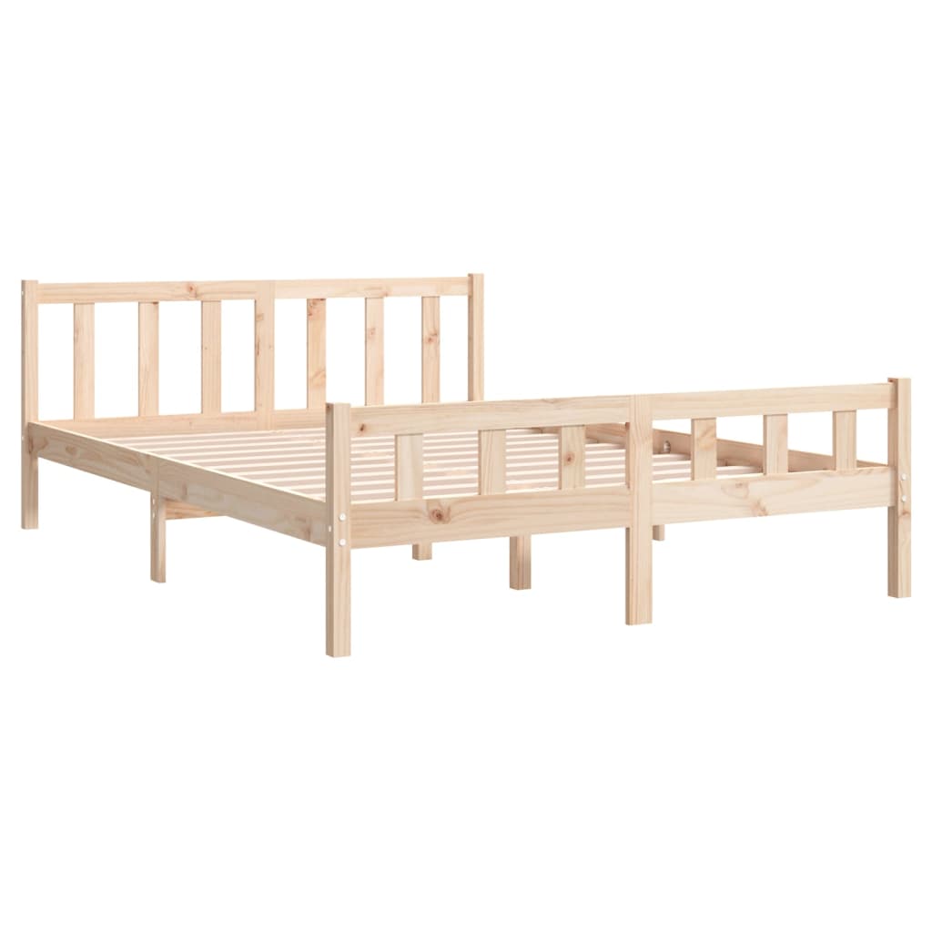 solid wood bed 150x200 cm