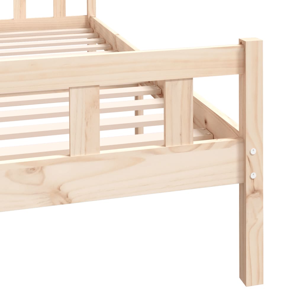 solid wood bed 150x200 cm