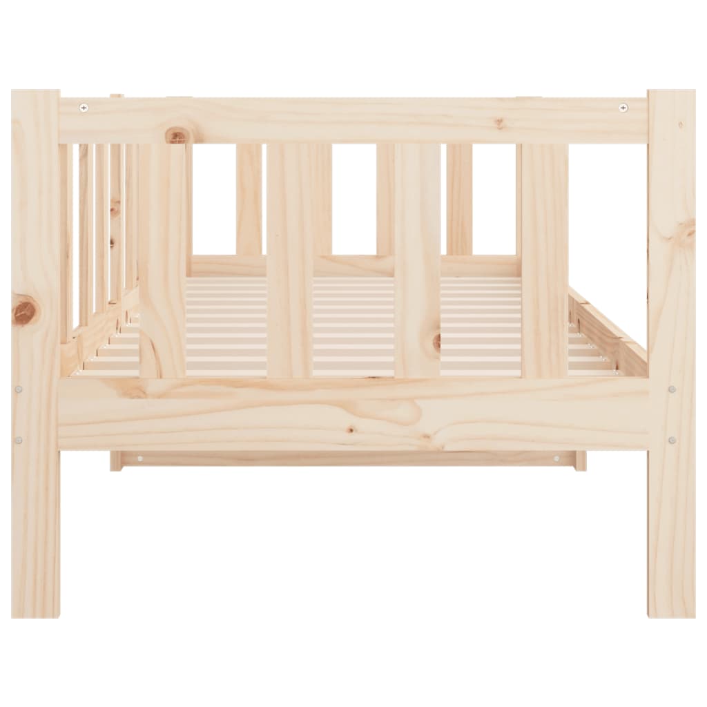 Daybed without mattress 90x190 cm solid pine wood