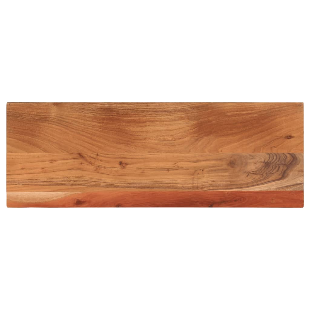 Tischplatte 70x30x2,5 cm Rechteckig Massivholz Akazie