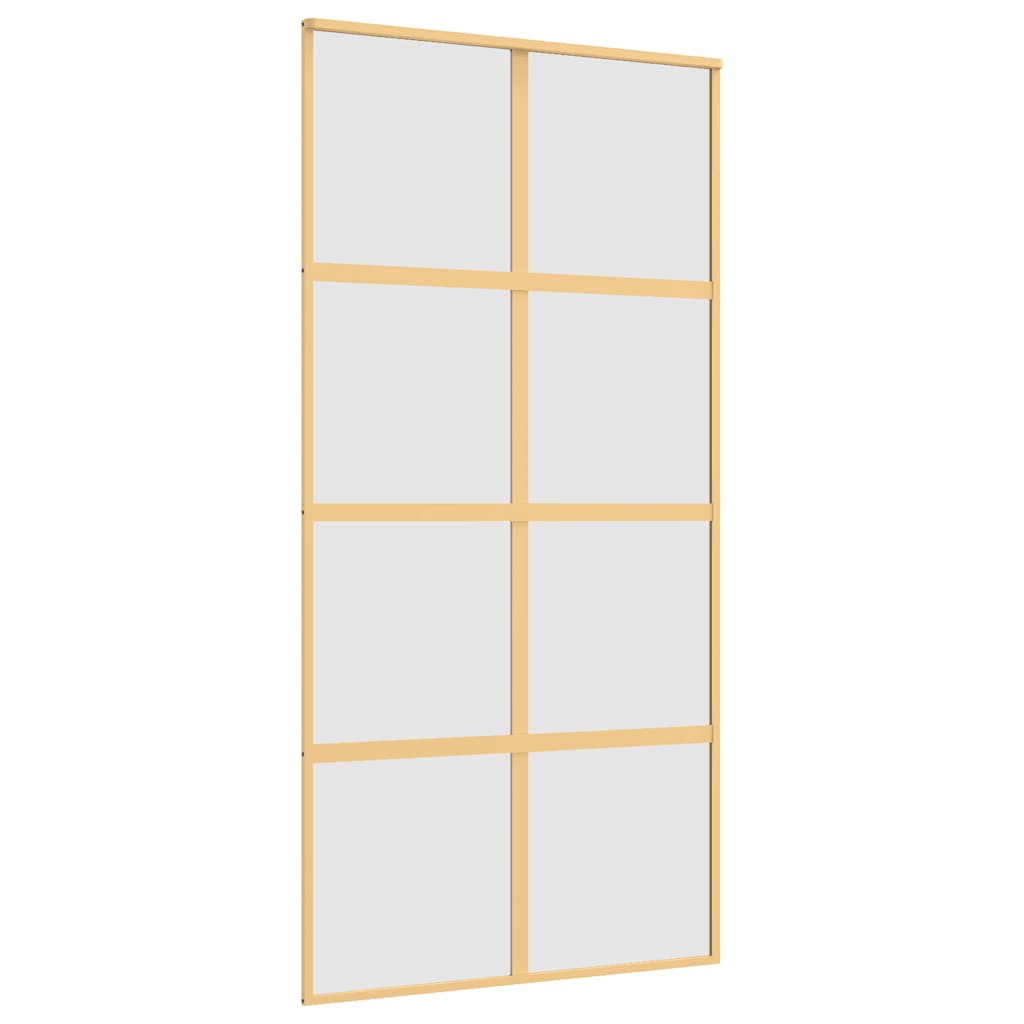 Schiebetür Golden 102,5x205 cm Matt ESG-Glas und Aluminium