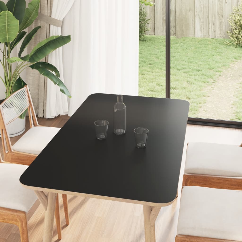 Möbelfolie Selbstklebend Mattschwarz 90x500 cm PVC