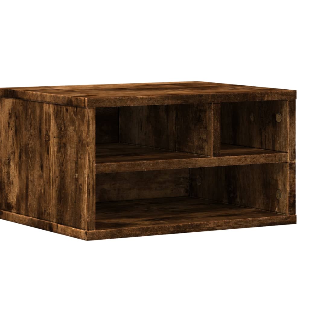 Druckerständer Räuchereiche 40x32x22,5 cm Holzwerkstoff