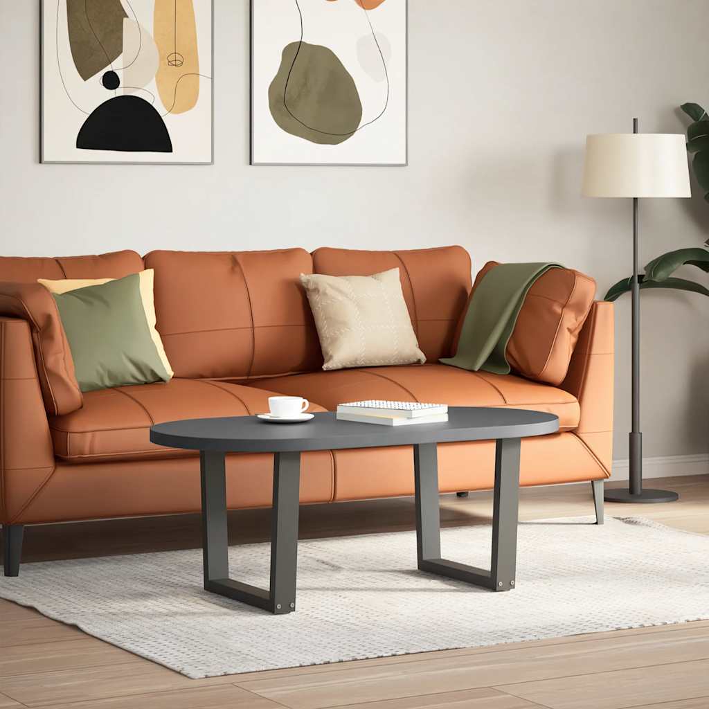 Coffee table legs V-shape 2 pieces anthracite 60x(42-43.3) cm steel