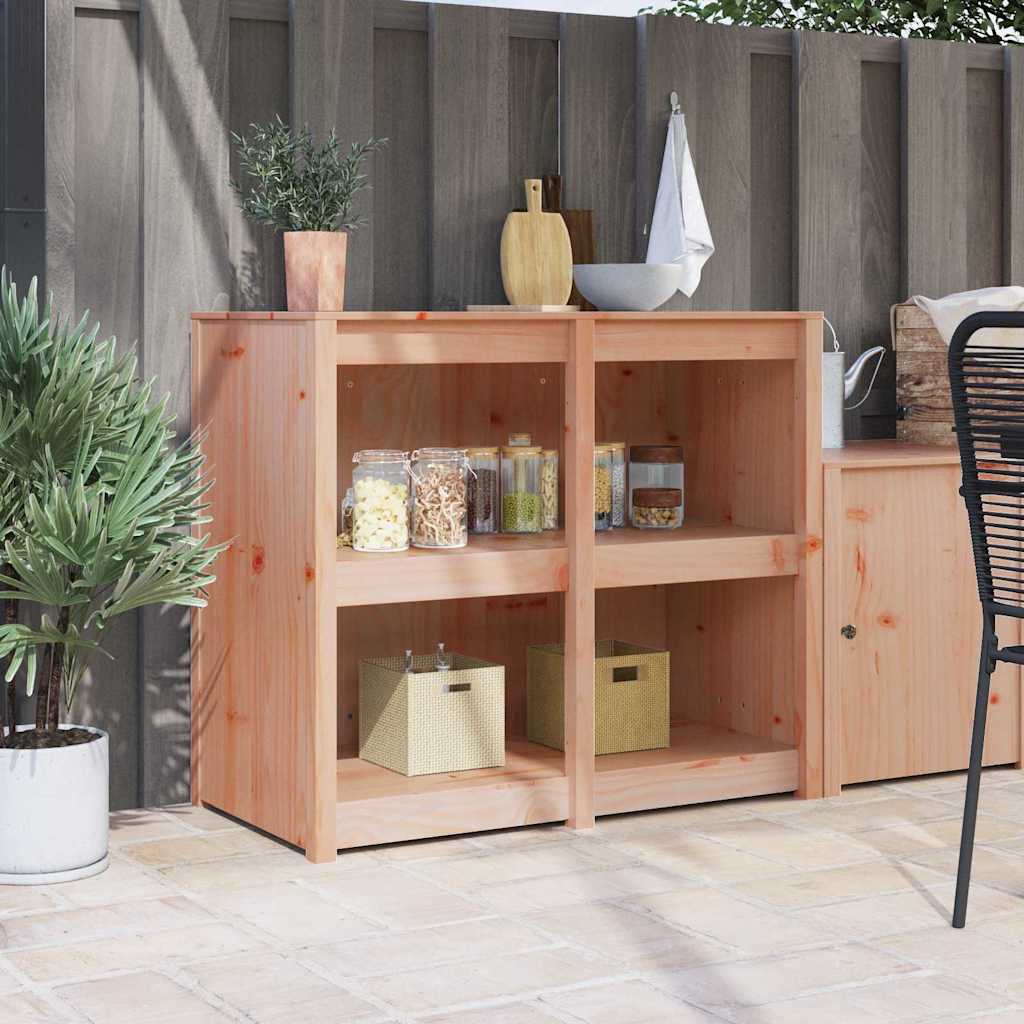 Küchenschrank Braun 106 x 55 x 92 cm Massives Douglasienholz