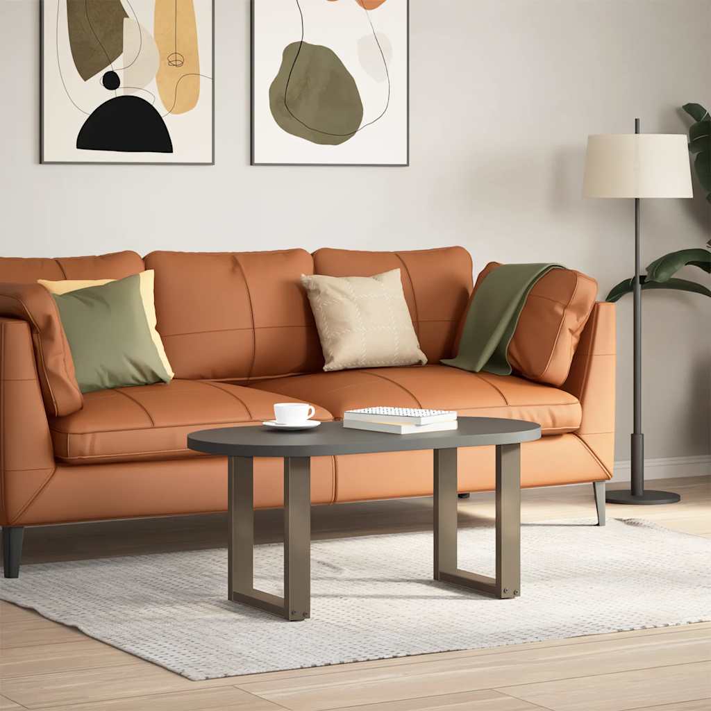 Coffee table legs U-shape 2 pcs. Natural steel 28x(42-43) cm steel