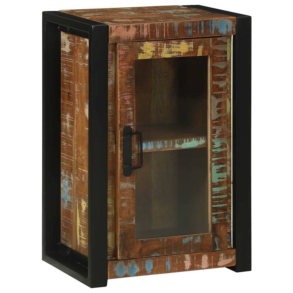 Badezimmerschrank Mehrfarbig 40 x 30 x 60 cm Massivholz Altholz