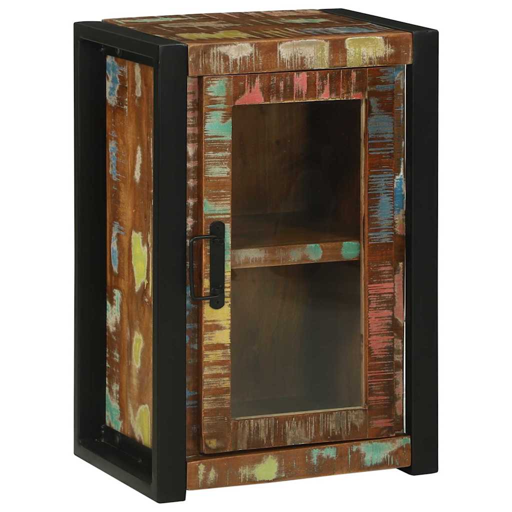 Badezimmerschrank Mehrfarbig 40 x 30 x 60 cm Massivholz Altholz