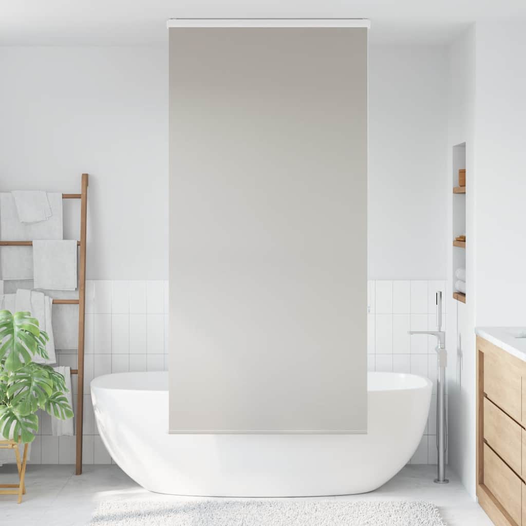 Shower roller blind with cassette 110x240 cm fabric width 106 cm
