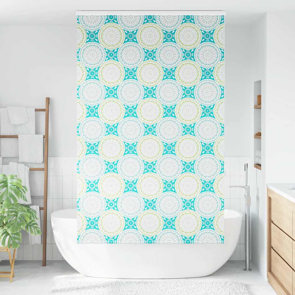 Shower roller blind with cassette 130x240 cm fabric width 126 cm