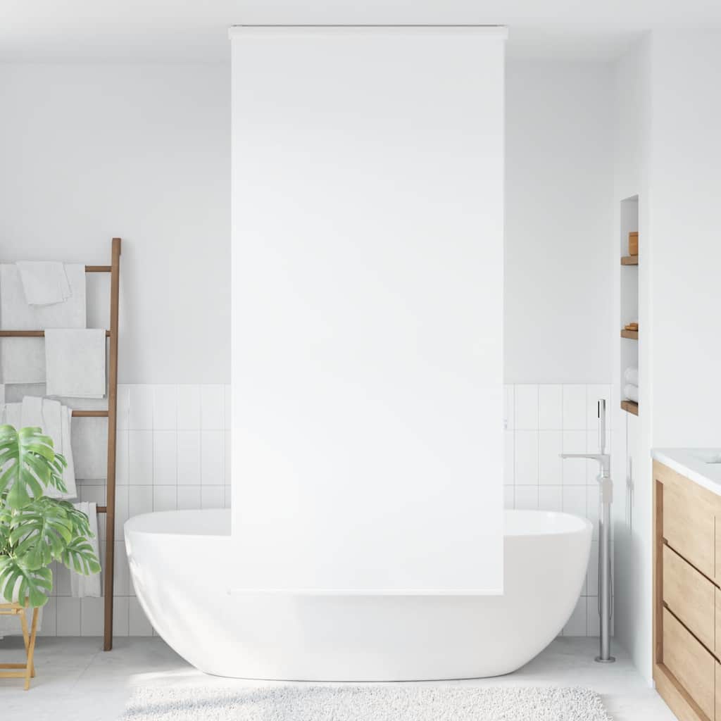 Shower roller blind with cassette 110x240 cm fabric width 106 cm