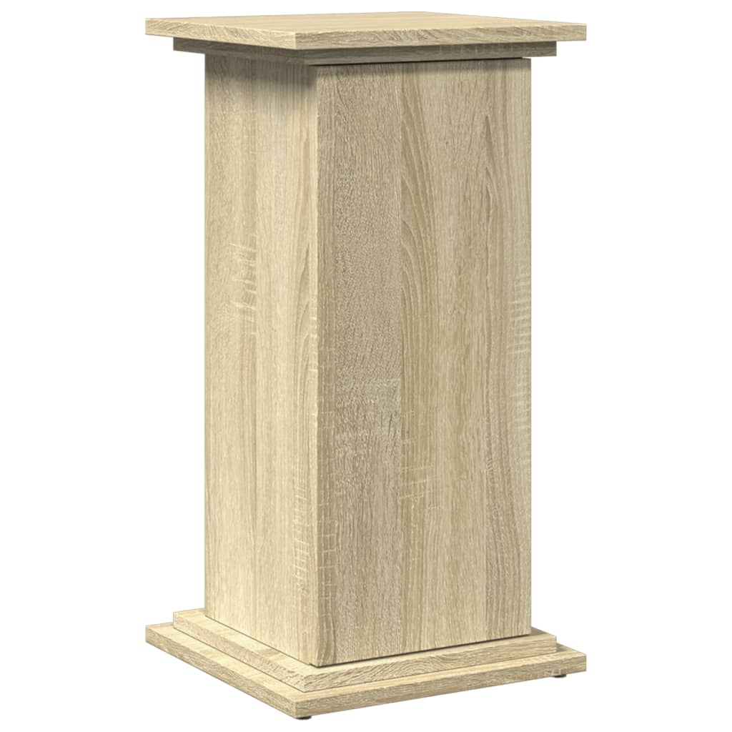Pedestal with storage space Sonoma oak 31x30x60 cm wood material