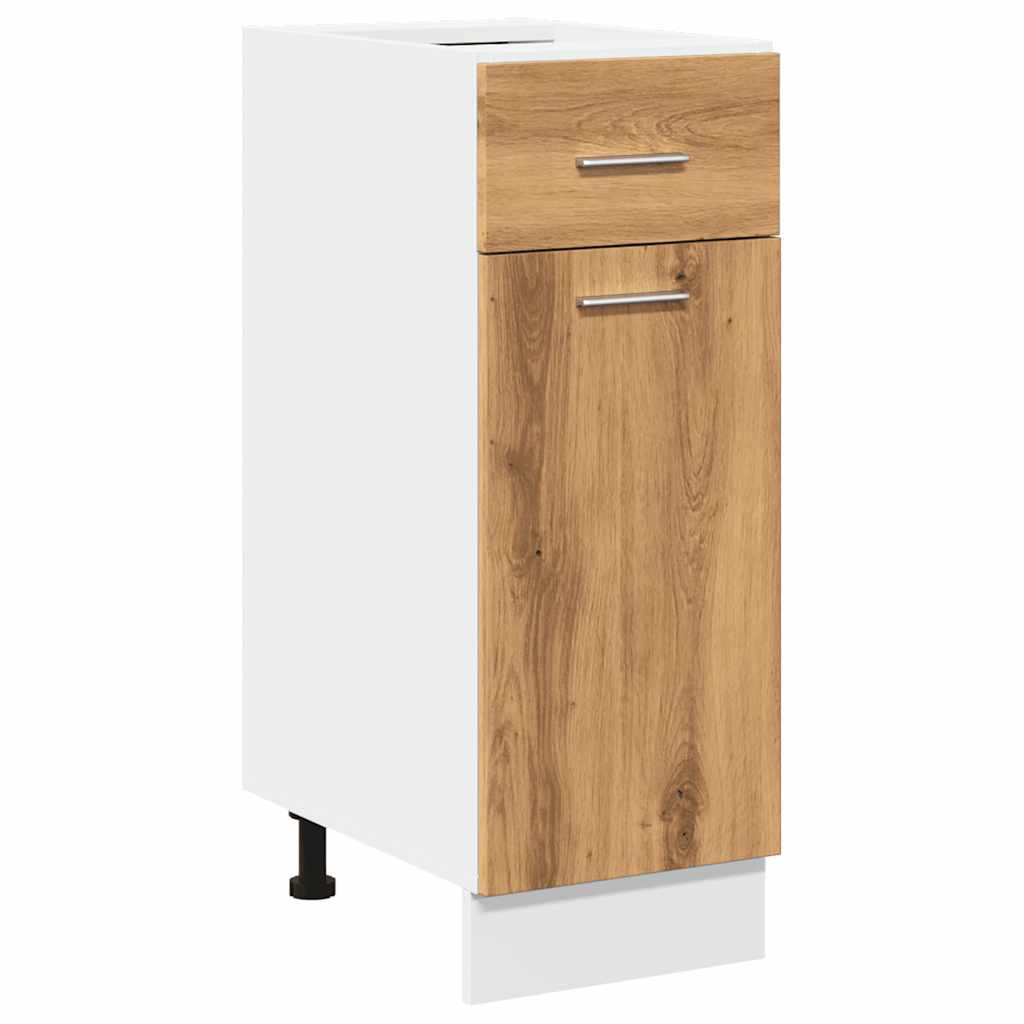 Schubunterschrank Lyon Artisan-Eiche 30x46x81,5 cm Holzwerkstoff