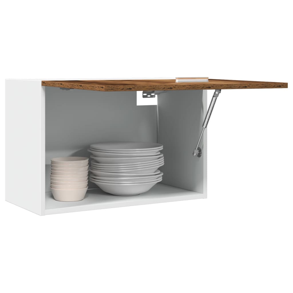 Lyon wall cabinet in reclaimed wood look 60x31x40 cm wood-based material