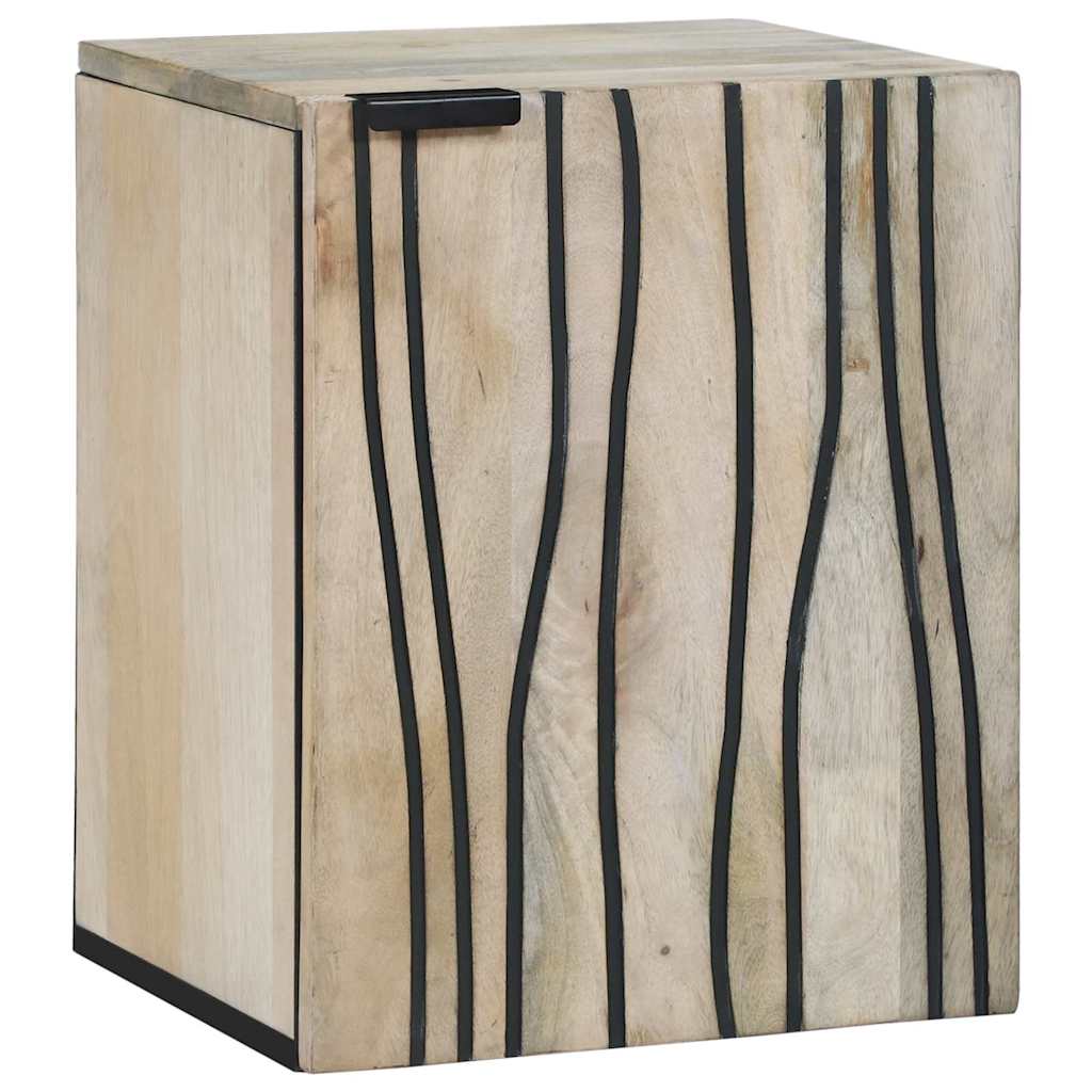 Spülenschrank mit Regal Wandmontiert Braun 38 x 33,5 x 48 cm