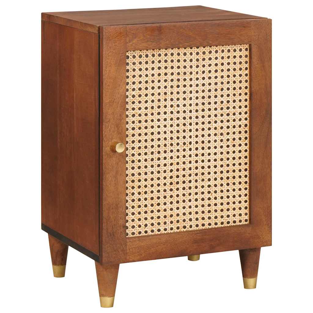Badezimmer Schrank mit Regal mit Tür Braun 38 x 33.5 x 58 cm