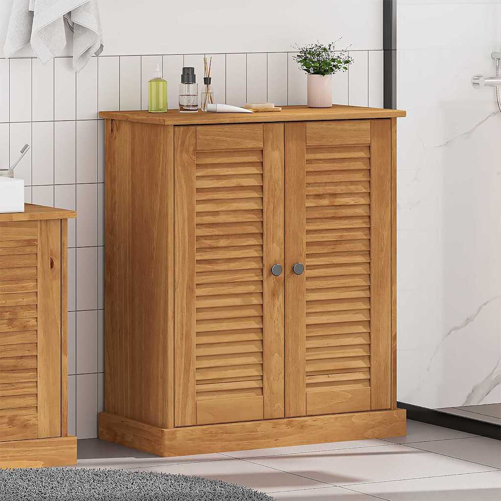 Badezimmer Schrank VIGO Honigbraun 67,5 x 34 x 80 cm