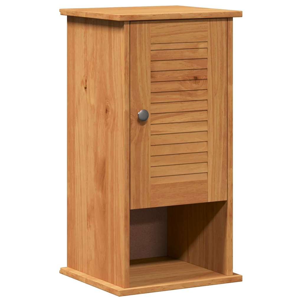 Wandmontierter Badezimmerschrank mit Speicher VIGO Honigbraun