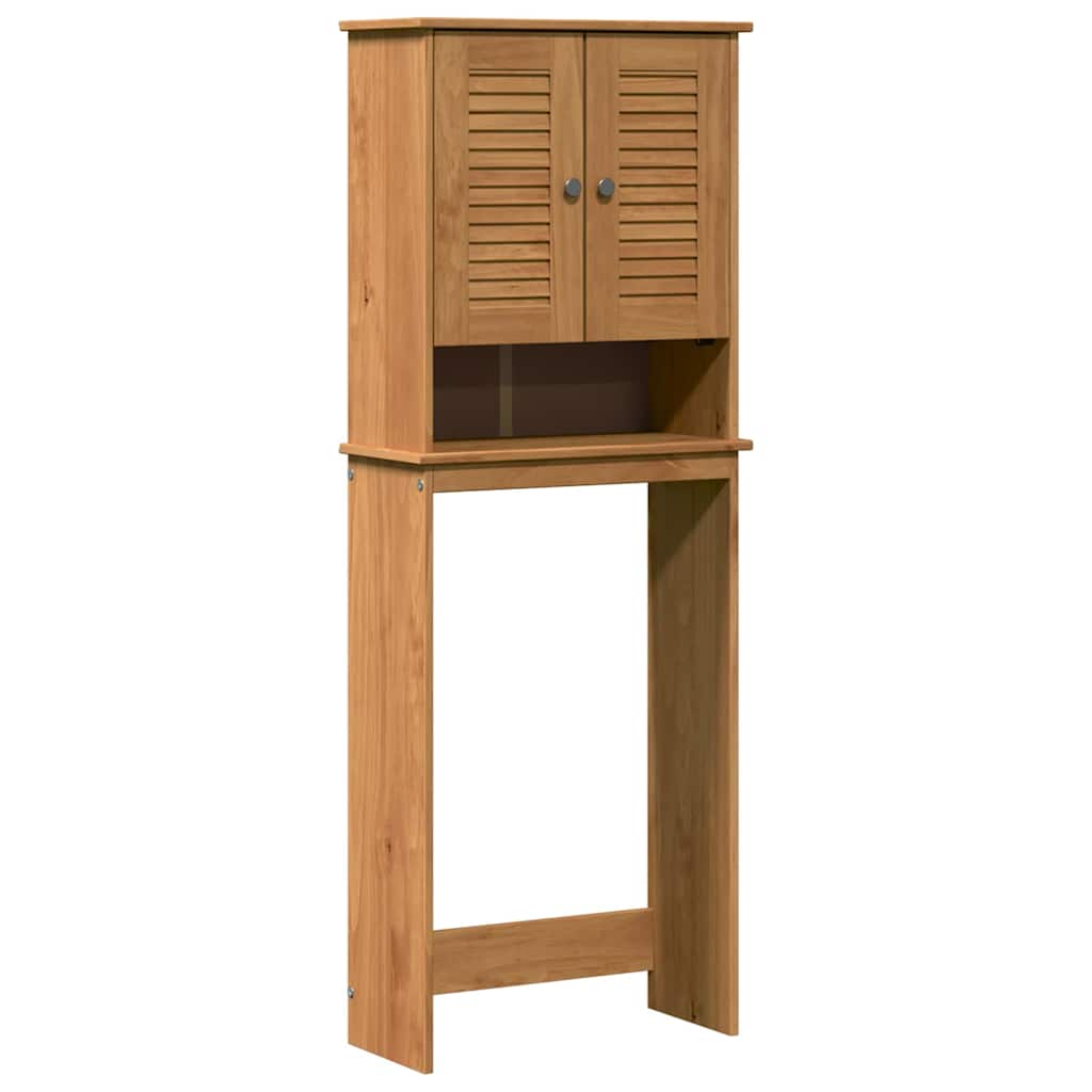 WC-Schränke VIGO Honigbraun 60 x 27 x 161 cm Massivholz Kiefer