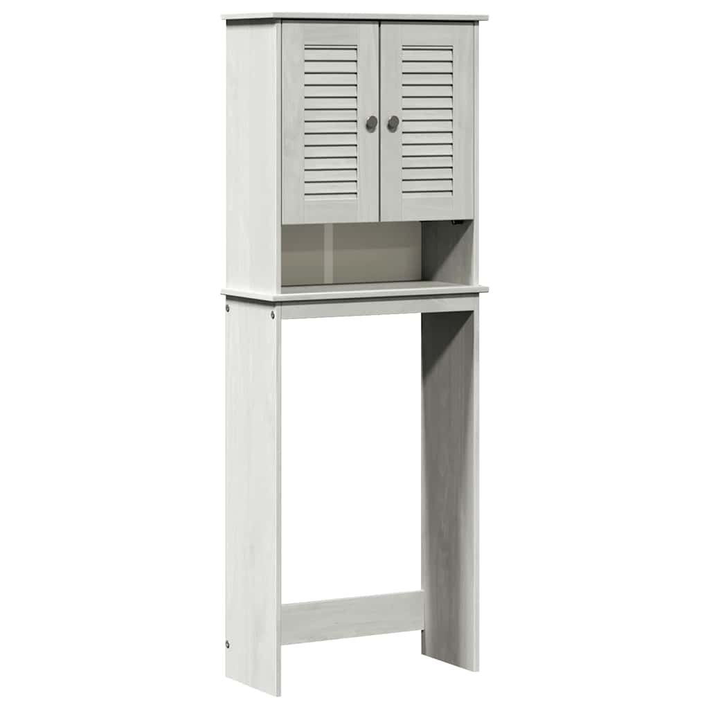 WC-Schränke VIGO Weiß 60 x 27 x 161 cm Massivholz Kiefer