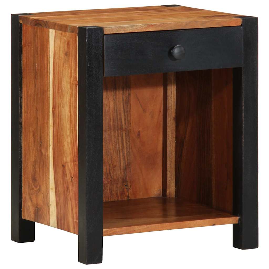 Nachttisch Braun 40 x 35 x 50 cm Akazie Massivholz