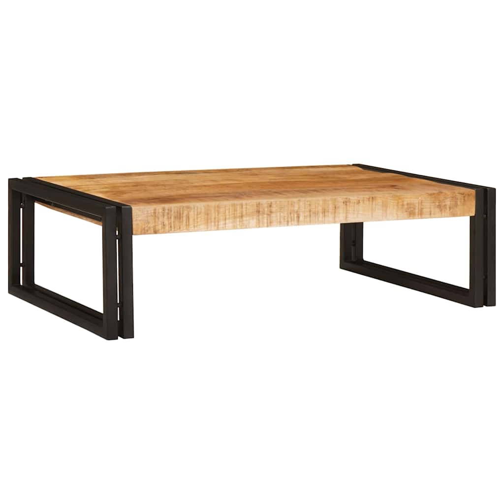 Badezimmer Regal 80 x 50 x 23 cm Massives Mango Holz, Eisen