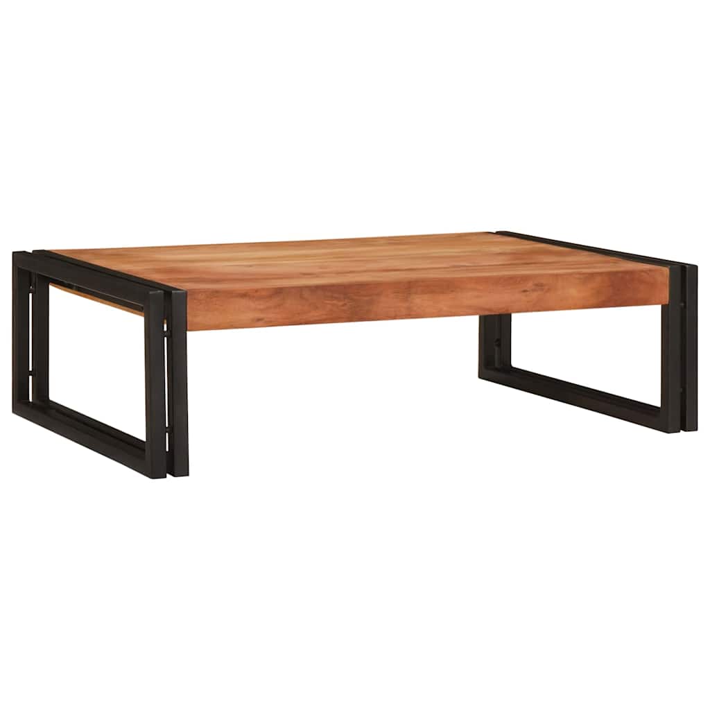 Badezimmer Regal 80 x 50 x 23 cm Massives Mango Holz, Eisen