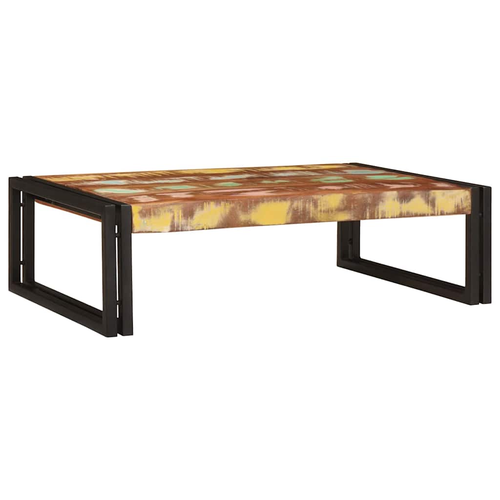 Badezimmer Regal 80 x 50 x 23 cm Massives Mango Holz, Eisen