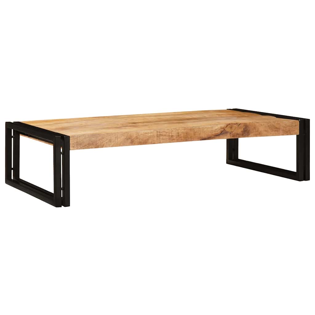Badezimmer Regal 100 x 50 x 23 cm Massives Mango Holz, Eisen
