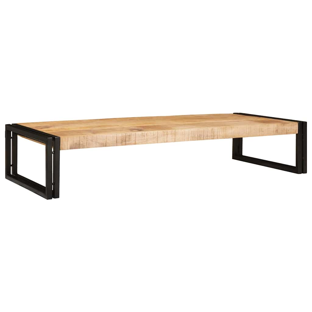 Badezimmer Regal 120 x 50 x 23 cm Massives Mango Holz, Eisen
