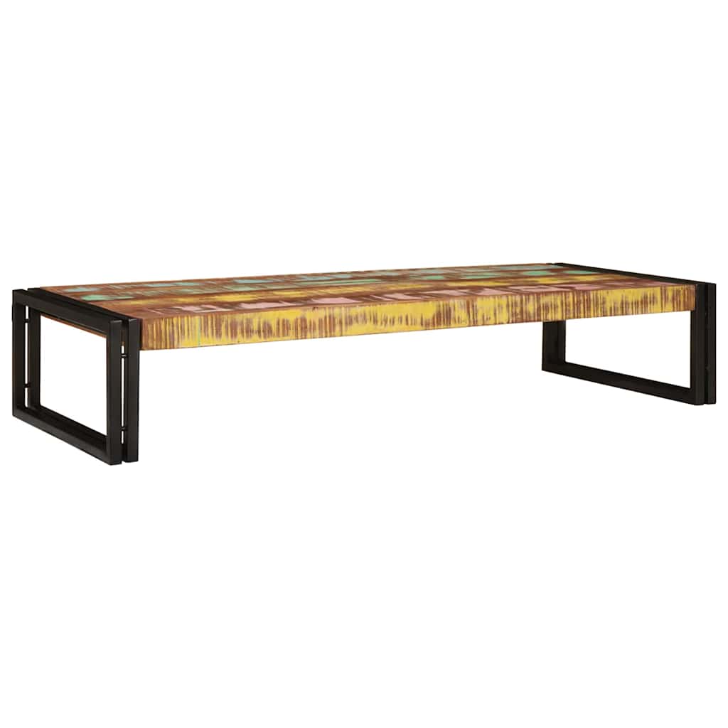 Badezimmer Regal 120 x 50 x 23 cm Massives Mango Holz, Eisen