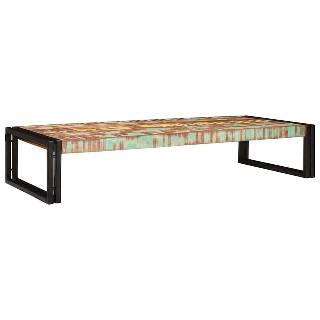 Badezimmer Regal 120 x 50 x 23 cm Massives Mango Holz, Eisen