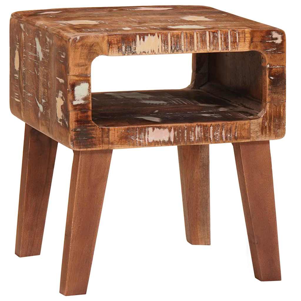 Beistelltische Mehrfarbig 40 x 32 x 46 cm recyceltes Massivholz