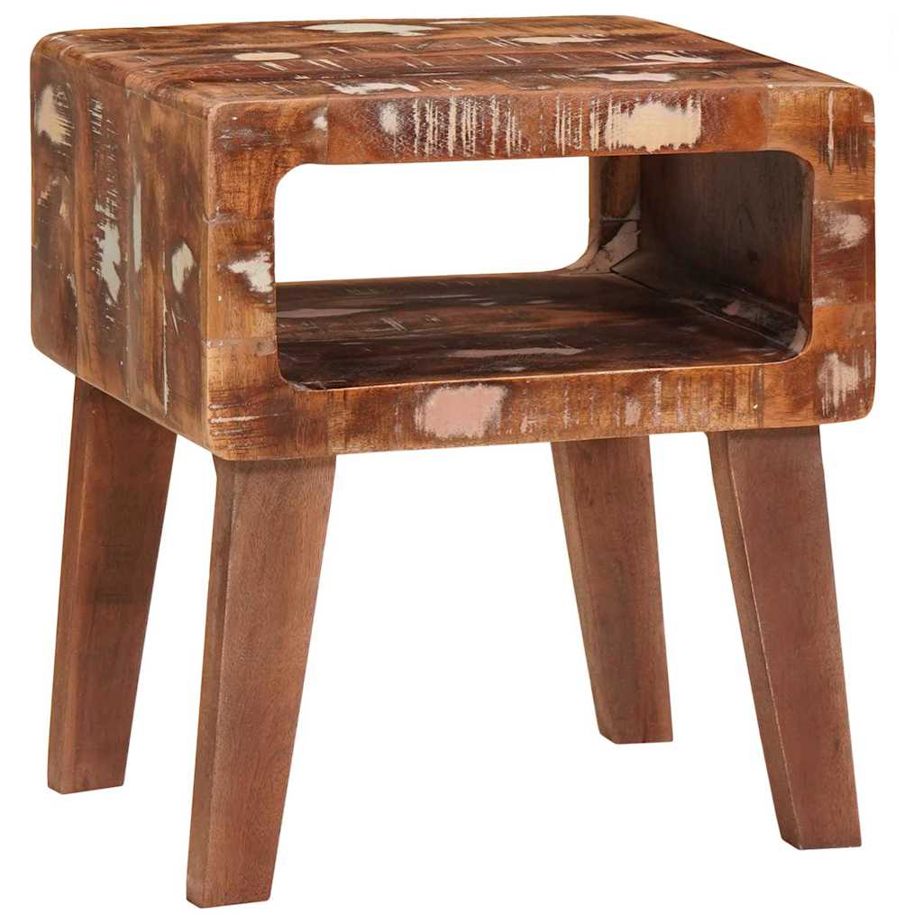 Beistelltische Mehrfarbig 40 x 32 x 46 cm recyceltes Massivholz