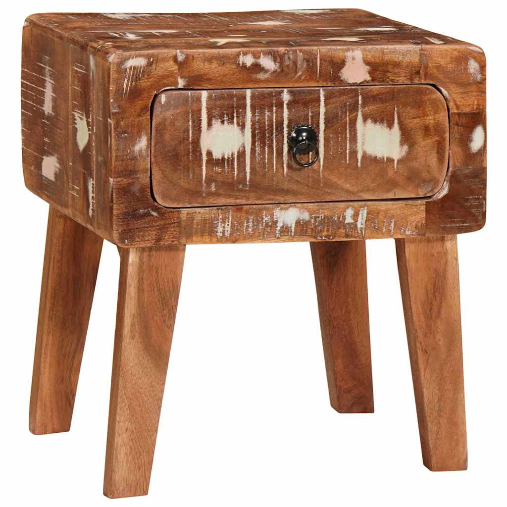 Beistelltische Mehrfarbig 40 x 32 x 46 cm recyceltes Massivholz