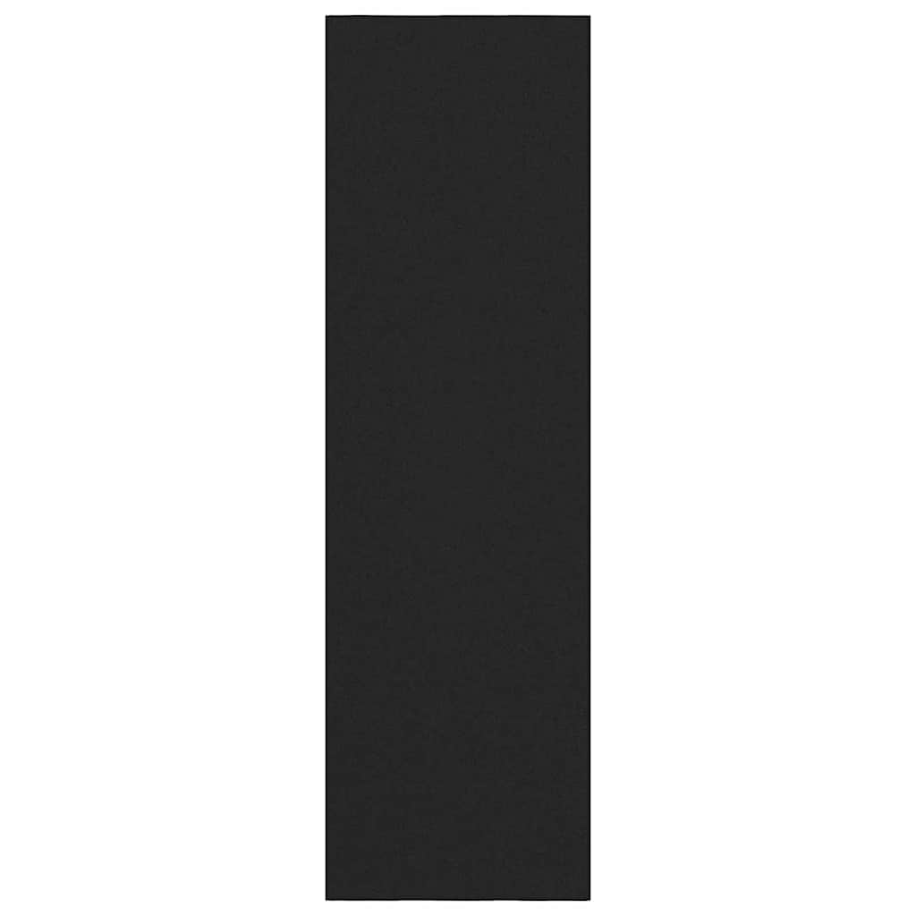 Fußmatte Schwarz 120 x 400 cm Polypropylen und Vinyl