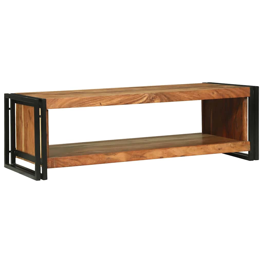 Couchtisch Braun 120 x 50 x 38 cm Akazie Massivholz