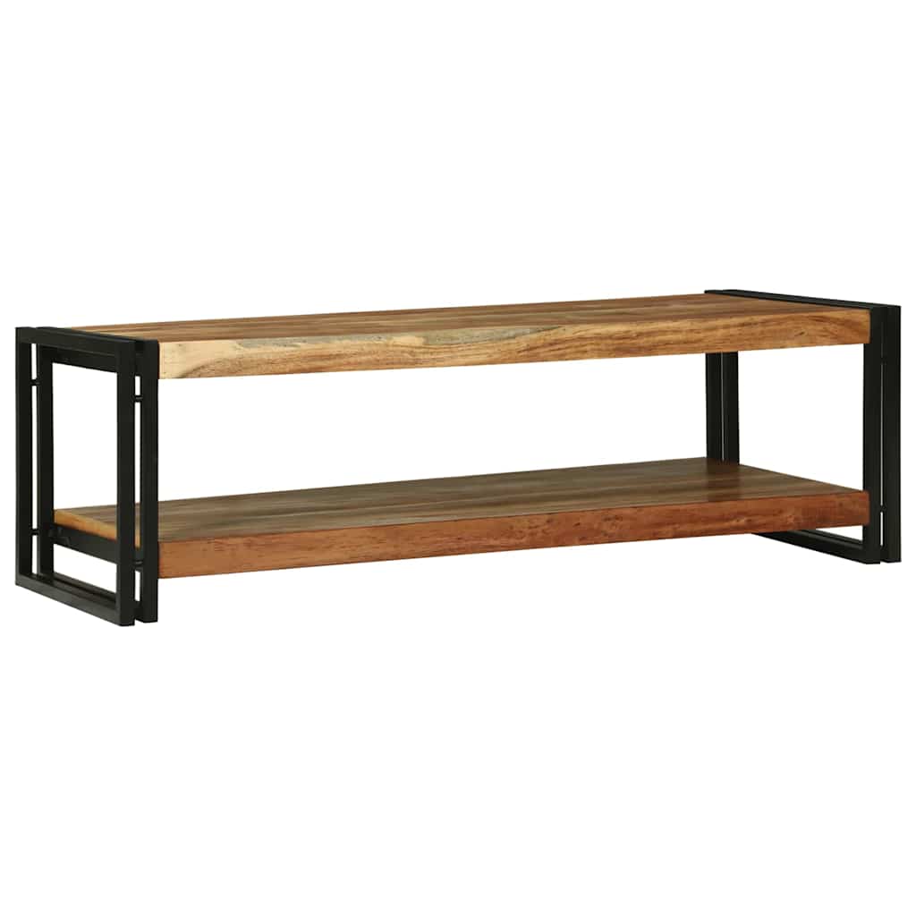 Couchtisch Braun 120 x 50 x 38 cm Akazie Massivholz