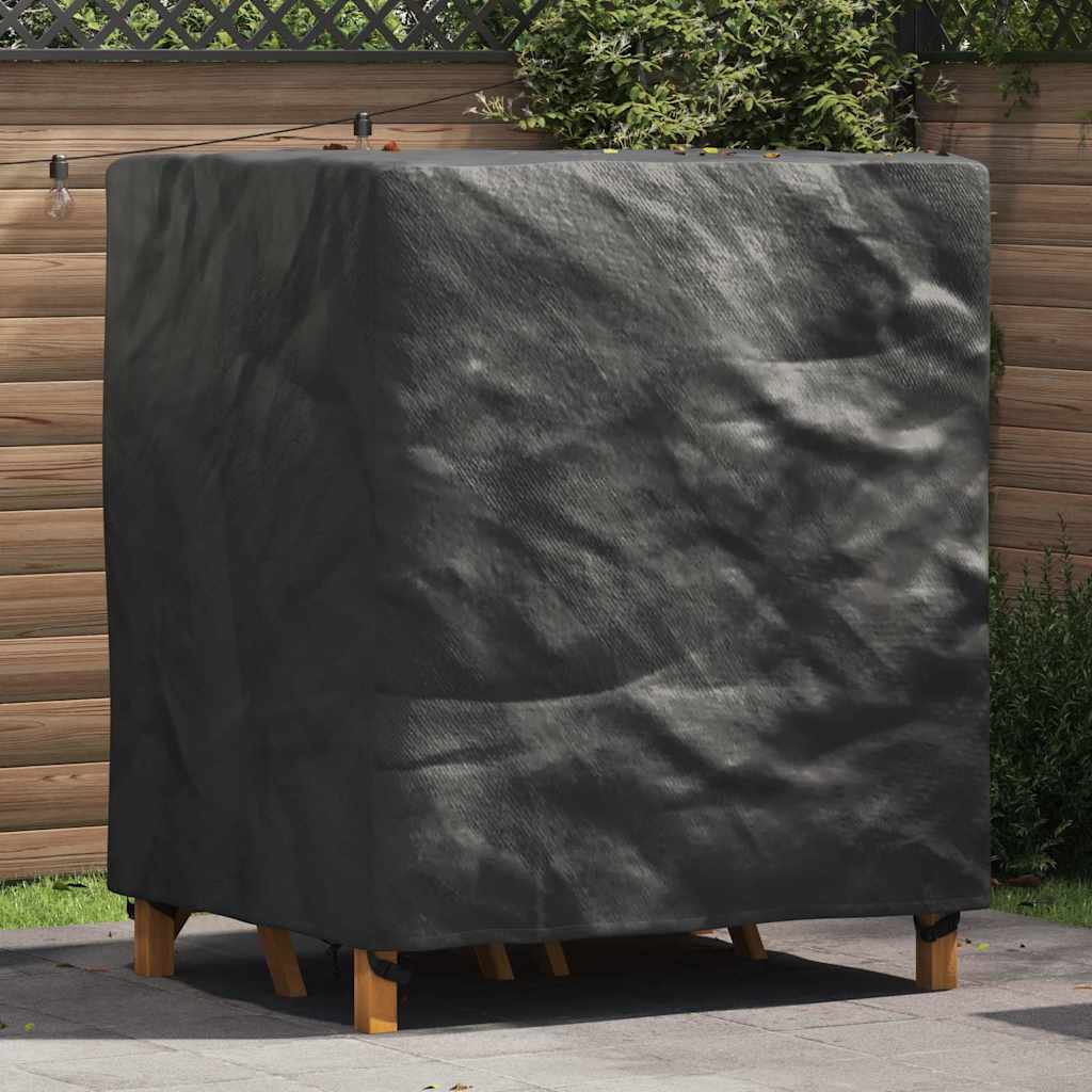 Gartenmöbelabdeckung Schwarz 116 x 100 x 120 cm 210D