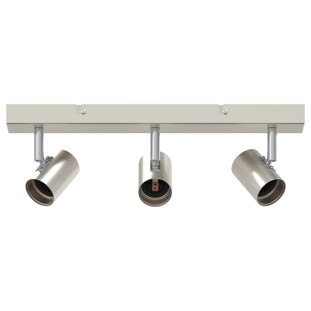 Deckenstrahler Edelstahl gebürstet 38 x 6.5 x 11.5 cm Stahl