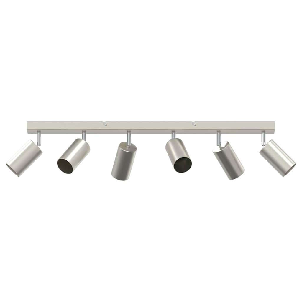 Deckenstrahler Nickel-gebürstet 73 x 5.5 x 16.5 cm Stahl
