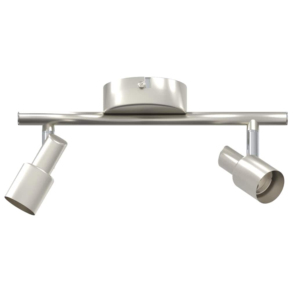 Deckenstrahler Gebürstetes Nickel 25.5 x 8 x 11 cm Stahl