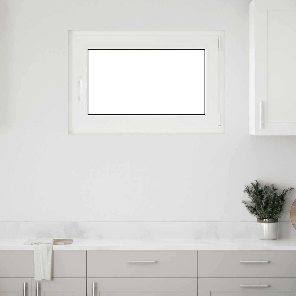 Kellerfenster "RISOR" 90x50 cm Drehkipp DIN Rechts Weiß
